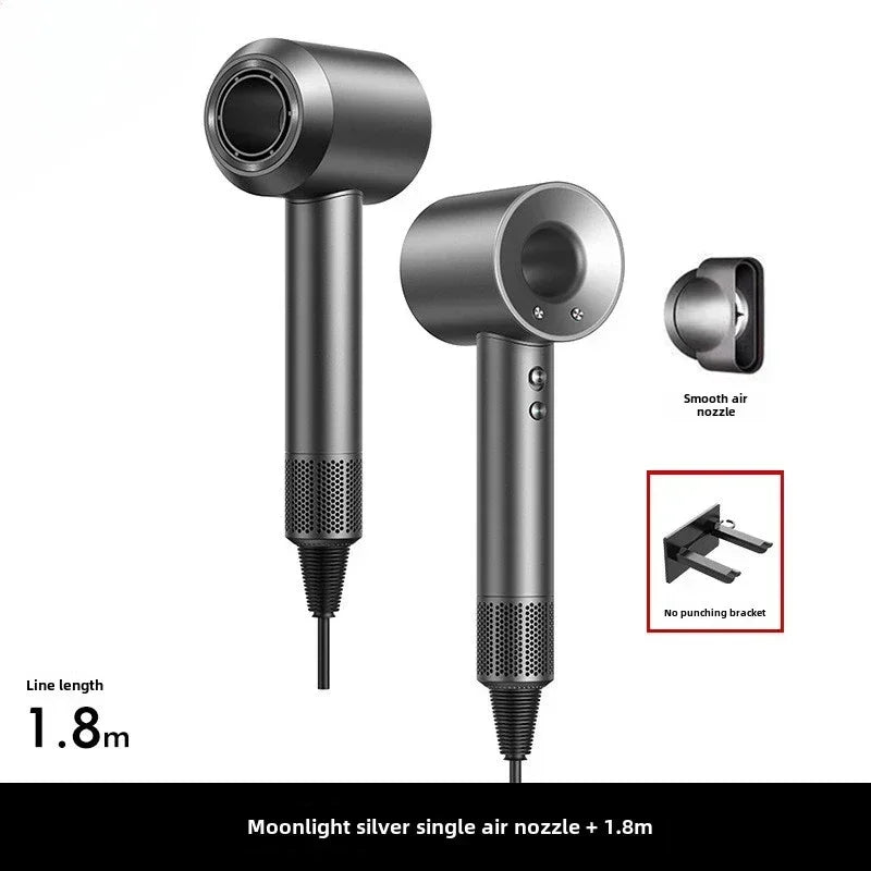 Professional Hair Dryer 5-in-1 – Quiet, Powerful, Perfect for Home & Salon