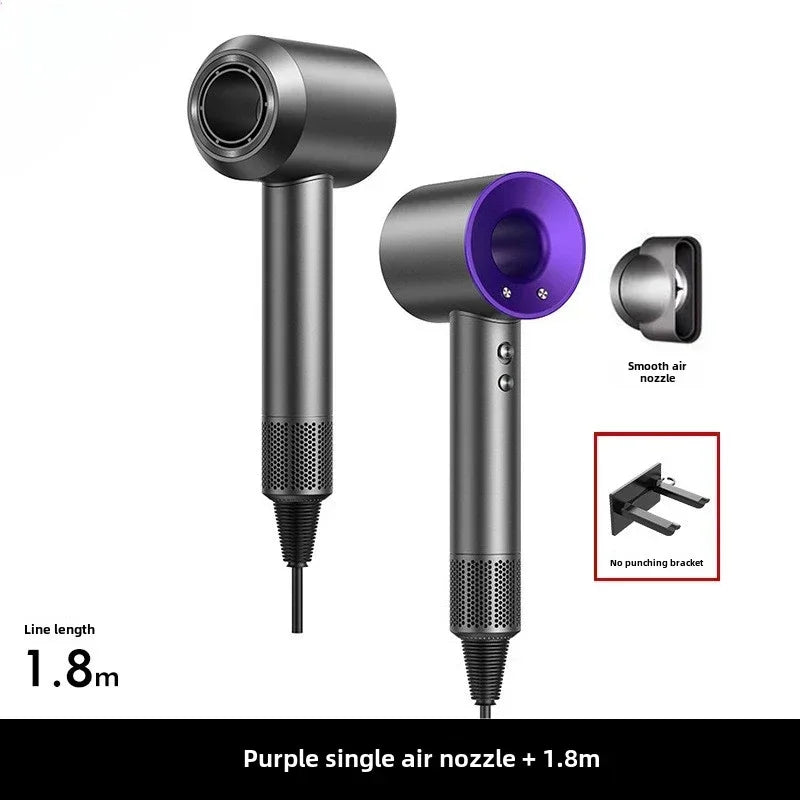 Professional Hair Dryer 5-in-1 – Quiet, Powerful, Perfect for Home & Salon