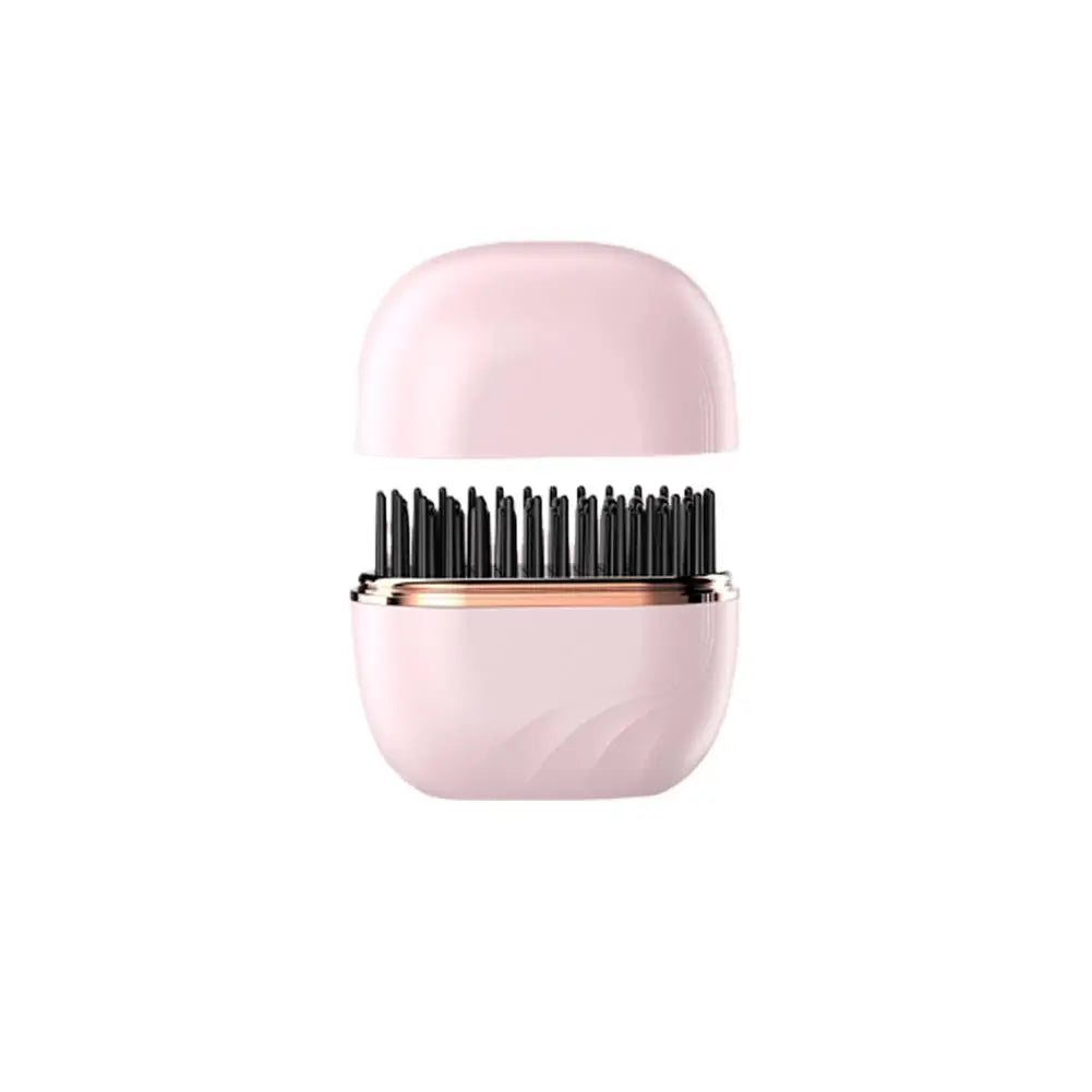 Travel Hair Straightener Brush – Compact, Fast & Gentle on Hair