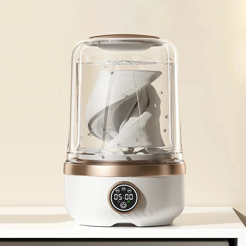 Portable Mini Washing Machine for Underwear – Ideal for Travel, Dorm & RV