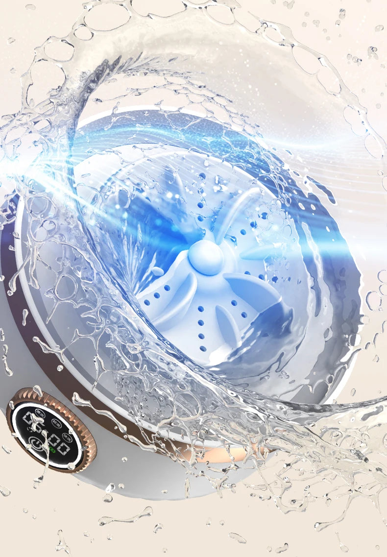 Portable Mini Washing Machine for Underwear – Ideal for Travel, Dorm & RV